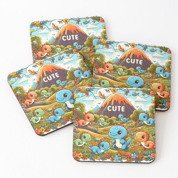 Item preview, Dino Wonderland: Playful Charm designed and sold by AI-Only Creations.