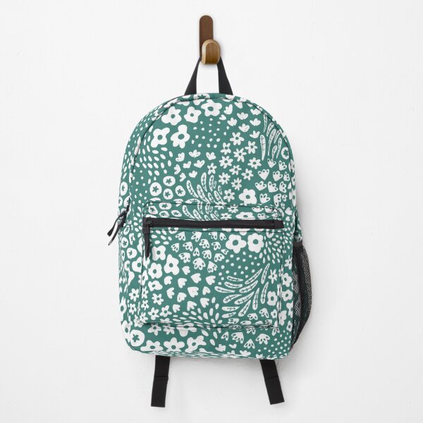 Item preview, Floral Ditsy Pattern in Emerald Green designed and sold by bryonyhall.