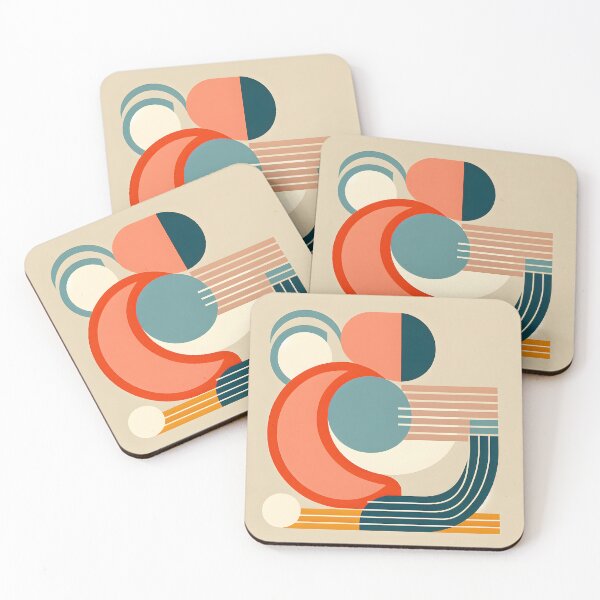 Item preview, "Organic Geometry: Mid-Century Modern Fusion" designed and sold by MindVibe.