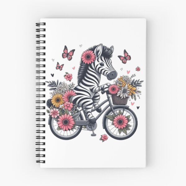 Item preview, Cute zebra on a bicycle  designed and sold by Culmika.