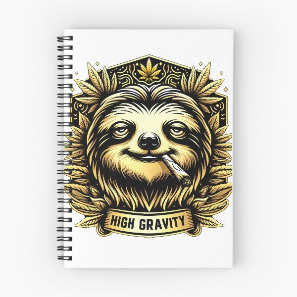 Item preview, Golden Stoner Sloth designed and sold by highgravityart.