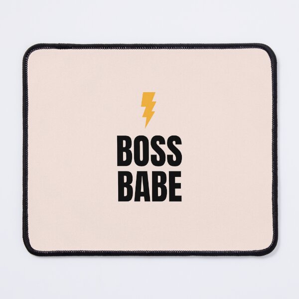Item preview, Boss Babe | Pastel Pink Background designed and sold by RM-Journey.
