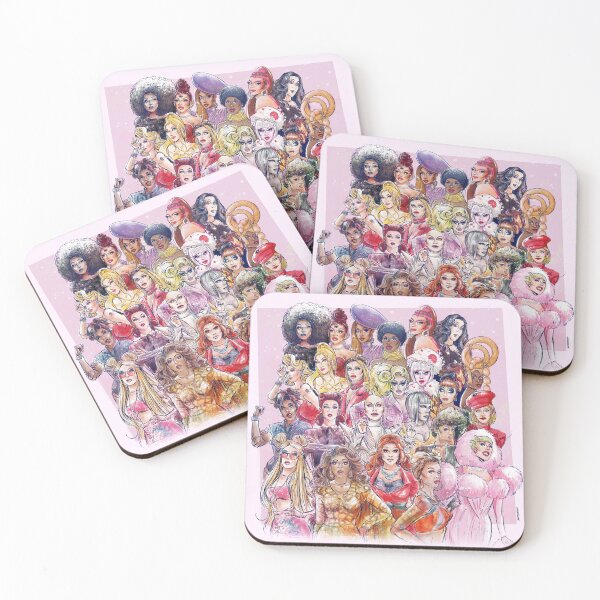 Item preview, RuPaul's Drag Race All Winners 2024 Version designed and sold by mannequinsart.