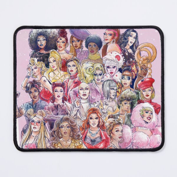 Item preview, RuPaul's Drag Race All Winners 2024 Version designed and sold by mannequinsart.