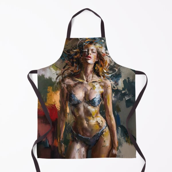 Item preview, Expressive Abstract Art: Bold Brushstrokes of Female Figures designed and sold by MarinaFila.