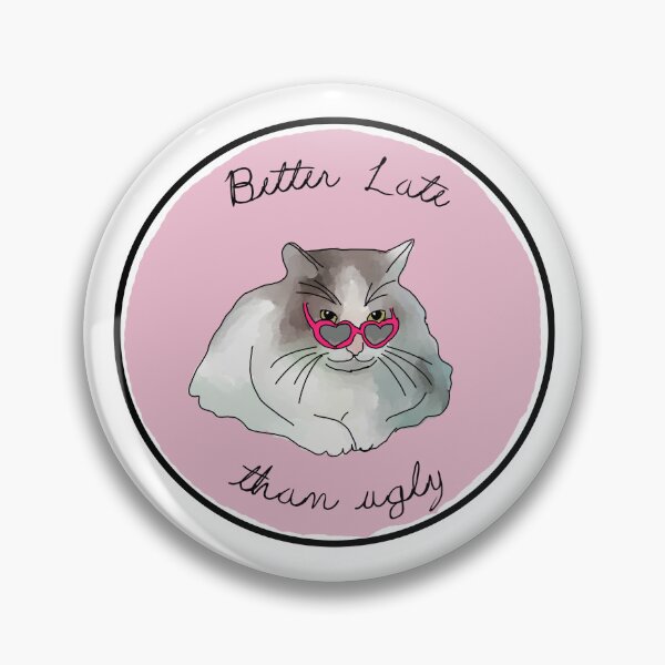 Item preview, Better late designed and sold by NotBadDesigns.