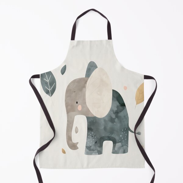 Aperçu de l'œuvre Gentle Whimsy : Sérénité du bébé éléphant créée et vendue par smartart42.