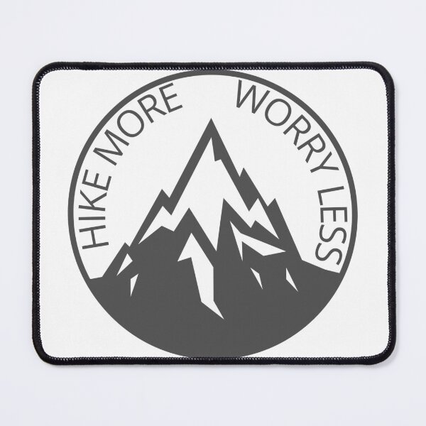 Item preview, hike more, worry less designed and sold by kestey.