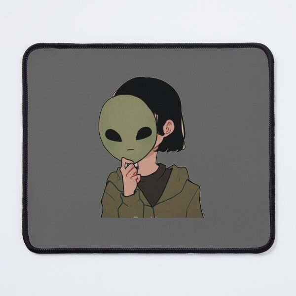 Item preview, Cute alien mask girl designed and sold by Pofkis.