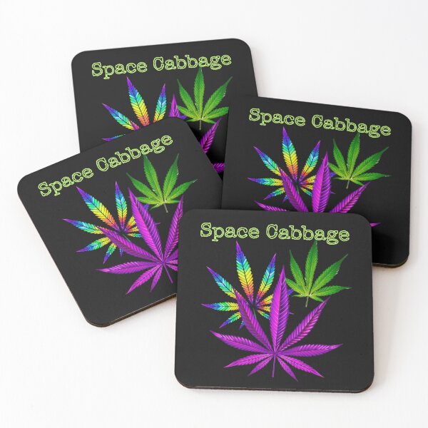 Item preview, Space Cabbage Colorful Cannabis Marijuana Leaves Design  designed and sold by EarthArtDesigns.