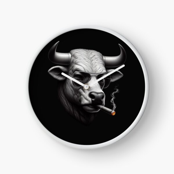 Item preview, Smoking Bull Avatar. designed and sold by AvatarWeb3.