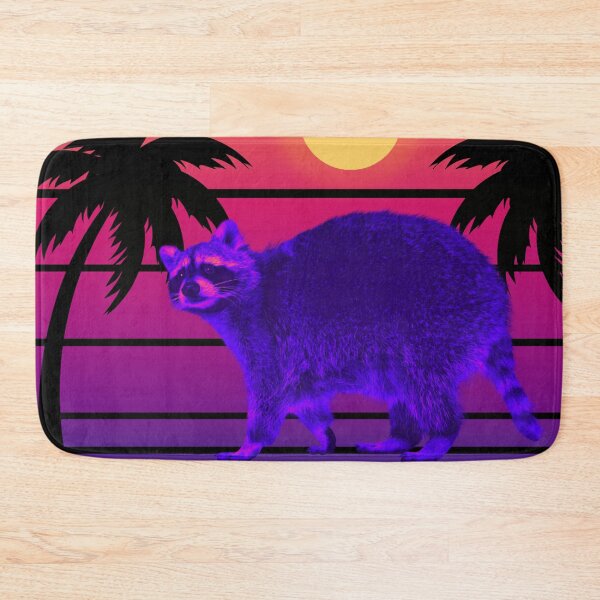 Item preview, Raccoon Retro Sunset designed and sold by AussieWonders.