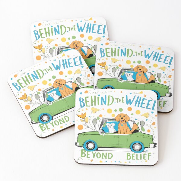 Item preview, Driving Miss Peachy designed and sold by @ndrys.