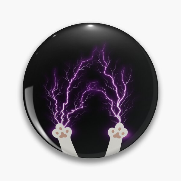 Item preview, lightning cat paws designed and sold by PawSon45.