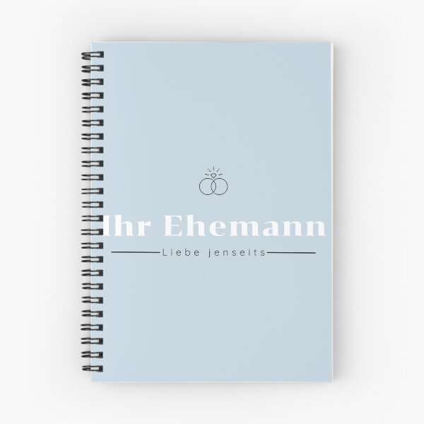 Item preview, Ihr Ehemann | Ring Line Art | Pastel Blue Background designed and sold by RM-Journey.