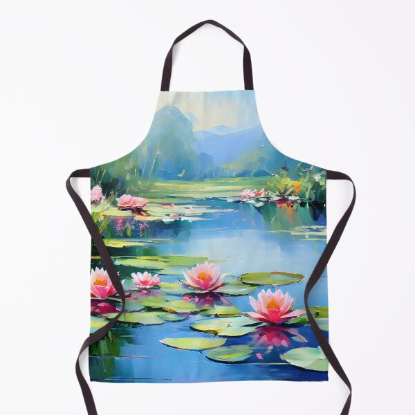 Item preview, Water Lilies designed and sold by Crafted-AI.