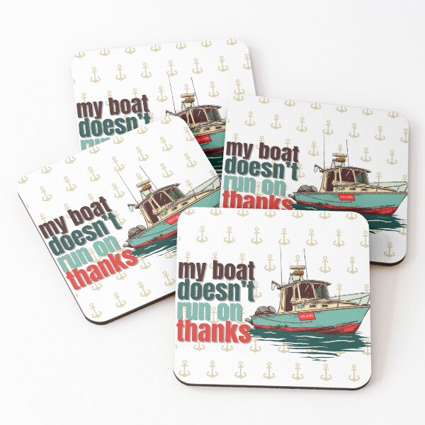 Item preview, my boat doesn't run on thanks designed and sold by QueerPenguin.