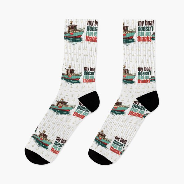 Item preview, my boat doesn't run on thanks designed and sold by QueerPenguin.