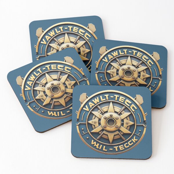Item preview, Vault-tec-badge designed and sold by devArtsDesigns.