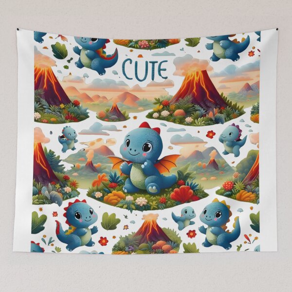 Item preview, Dino Dreams: Playful Paradise designed and sold by AI-Only Creations.
