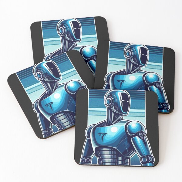 Item preview, Tesla bot designed and sold by TEEJAMBOREE.
