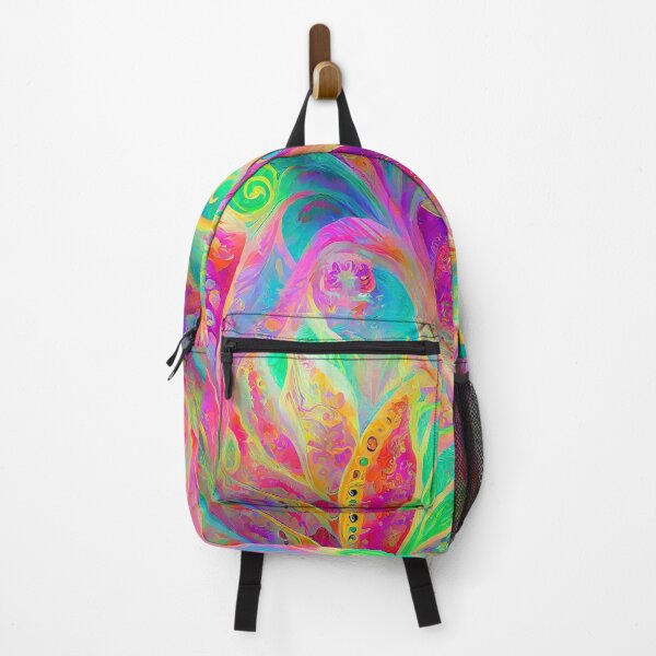 Item preview, Retro 60's Psychedelic Unfurling Leaves designed and sold by Lee Hiller Designs.