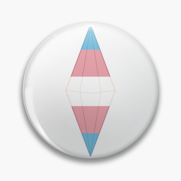 Item preview, Trans Pride Plumbob designed and sold by CandyTrashPanda.