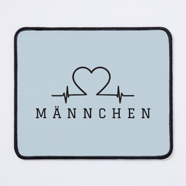 Item preview, Ehemann | Heart Symbol | Pastel Blue Background designed and sold by RM-Journey.