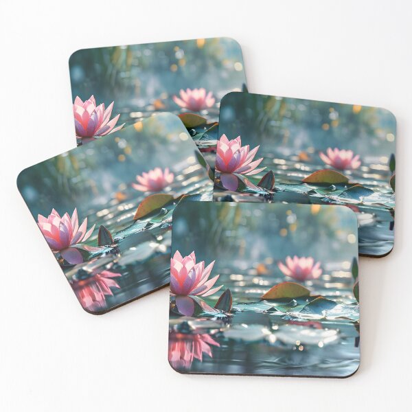 Item preview, Water Lilies designed and sold by Crafted-AI.