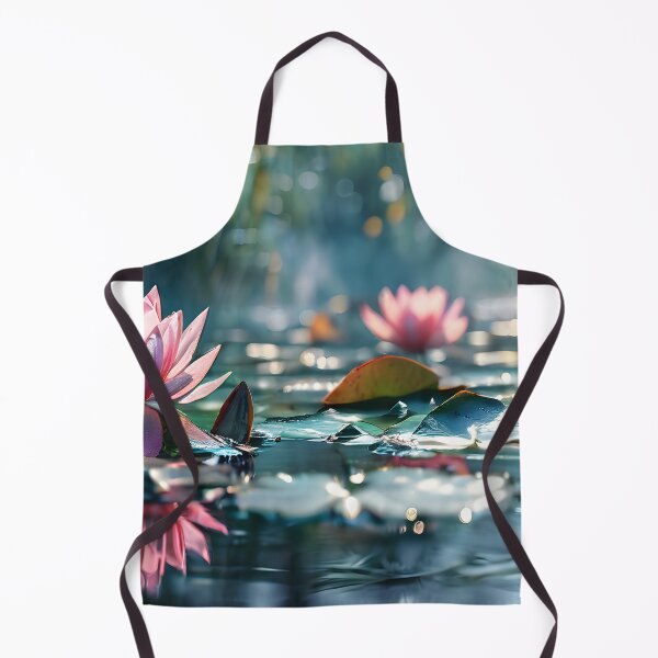 Item preview, Water Lilies designed and sold by Crafted-AI.