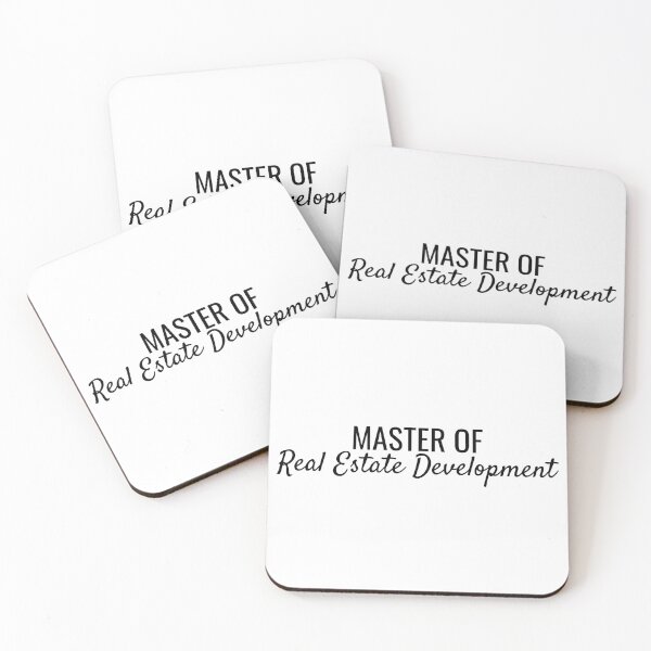 Item preview, Master of Real Estate Development designed and sold by SarahJisri.