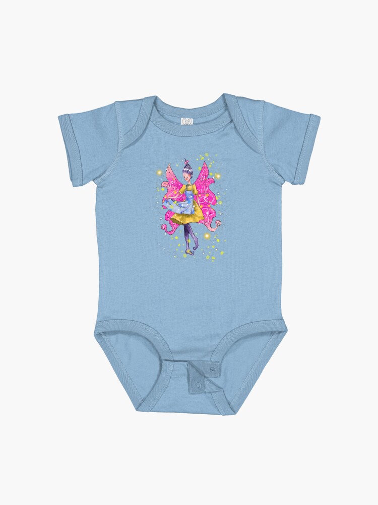 Thumbnail 1 of 2, Baby One-Piece, Abella The Apron Fairy™ designed and sold by TeelieTurner.