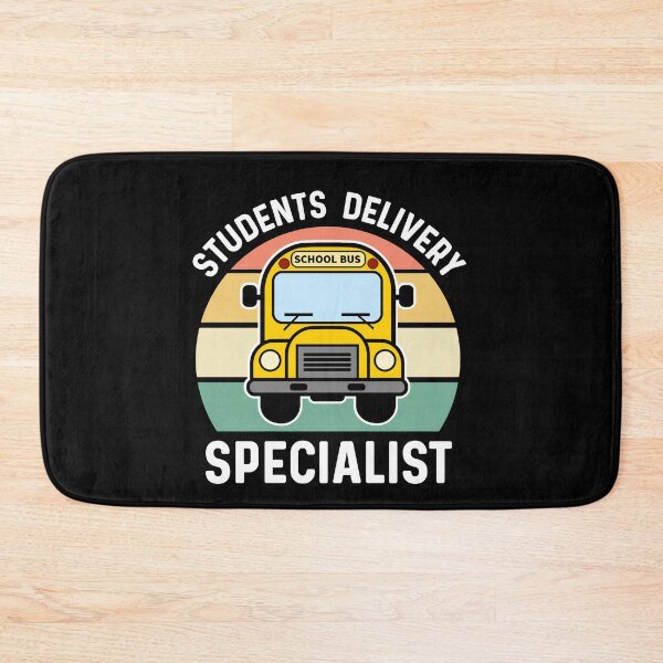 Item preview, Students Delivery Specialist, Yellow School Bus Driver designed and sold by Sunserize Designs.