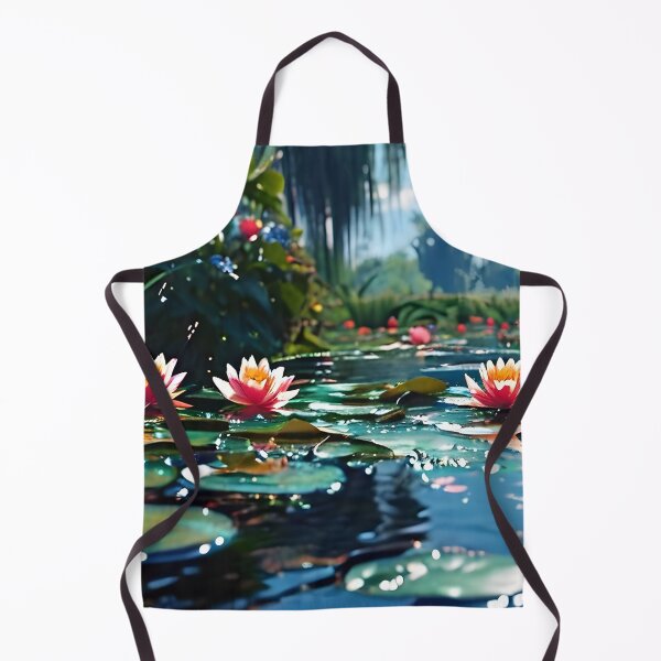 Item preview, Water Lilies designed and sold by Crafted-AI.