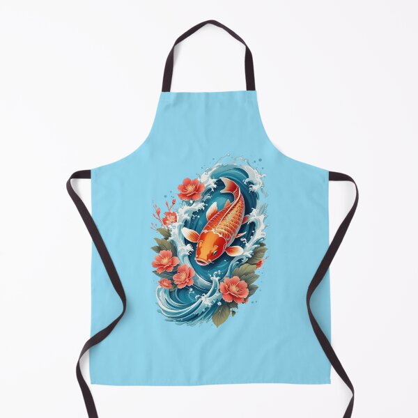 Item preview, japanese carp design designed and sold by Chibisroom.