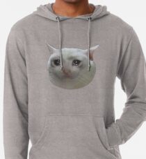 weinende Katze. jpg Leichter Hoodie