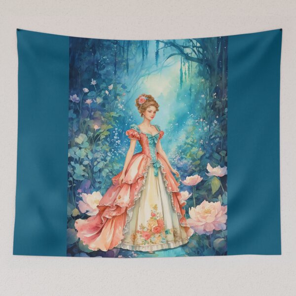 Item preview, A WALK IN HER BEAUTIFUL GARDEN designed and sold by Tammera.