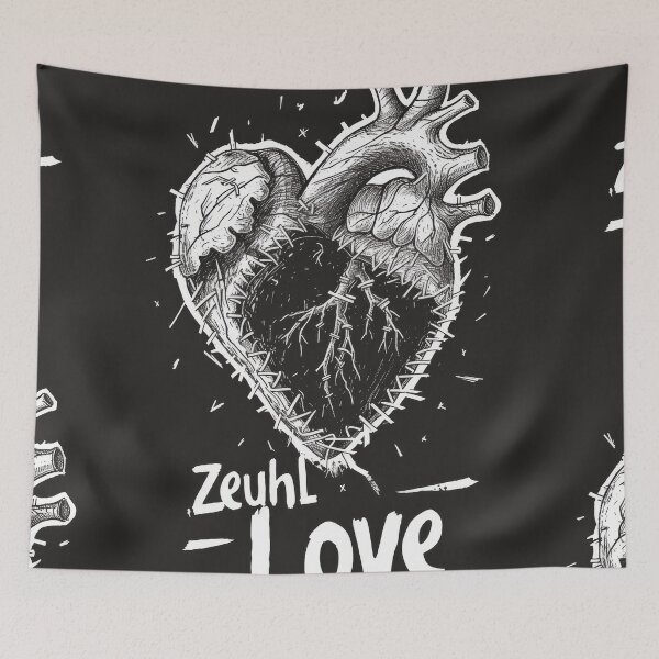 Item preview, Zeuhl Love: progressive rock Love in the Heart designed and sold by Piotrek0001.