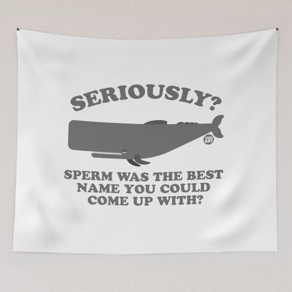 Item preview, SPERM WHALE NAME designed and sold by TODD GOLDMAN.