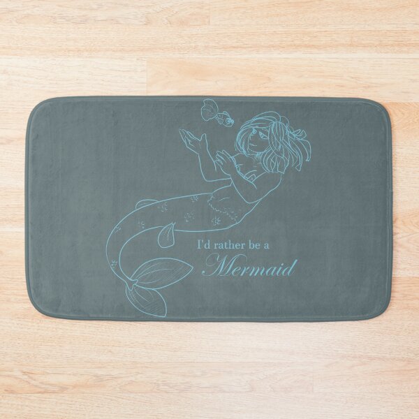 Item preview, I'd Rather Be a Mermaid designed and sold by bookfangeek.