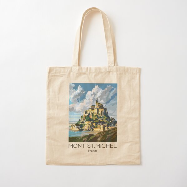 Mont Saint Michel Tote Bags for Sale | Redbubble