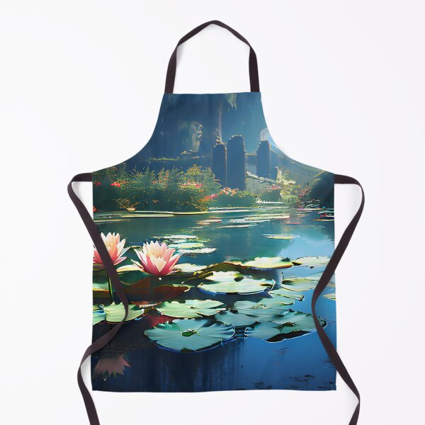 Item preview, Water Lilies designed and sold by Crafted-AI.