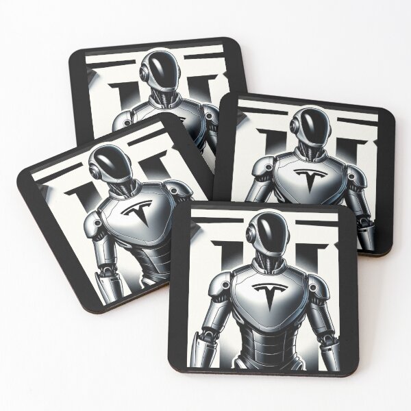 Item preview, Tesla bot designed and sold by TEEJAMBOREE.