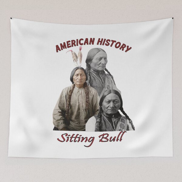 Item preview, Historia americana "Toro Sentado" designed and sold by warrior4print.