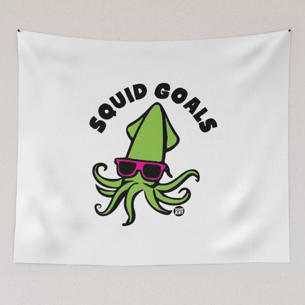 Aperçu de l'œuvre SQUID GOALS créée et vendue par TODD GOLDMAN.