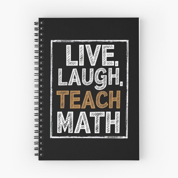 Item preview, Live, Laugh, Teach Math Funny Mathematician designed and sold by DomTeesHaven.