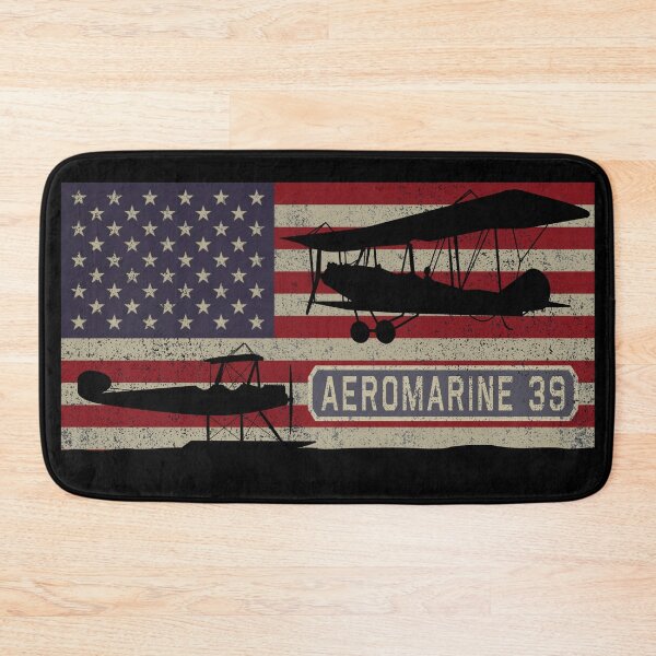 Artikelvorschau, Aeromarine 39 WW1 Doppeldecker Patriotische amerikanische Flagge entworfen und verkauft von MilitaryMart.