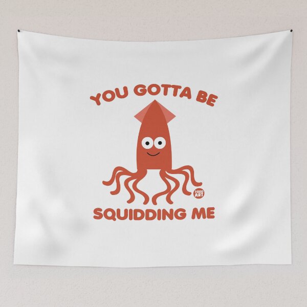 Aperçu de l'œuvre SQUIDDING ME SQUID créée et vendue par TODD GOLDMAN.