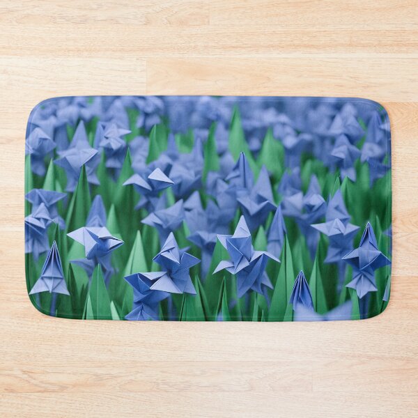 Item preview, Origami Art - Bluebell Meadow: A Symphony of Blooms designed and sold by ArtfulFolds.
