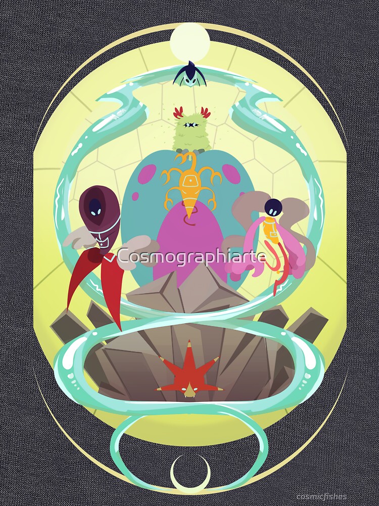 Thumbnail 7 of 7, Classic T-Shirt, Planetary Guardians designed and sold by Cosmographiarte.